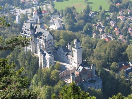 Schloss Neuschwanstein, das M&auml;rchenschloss von Ludwig II.